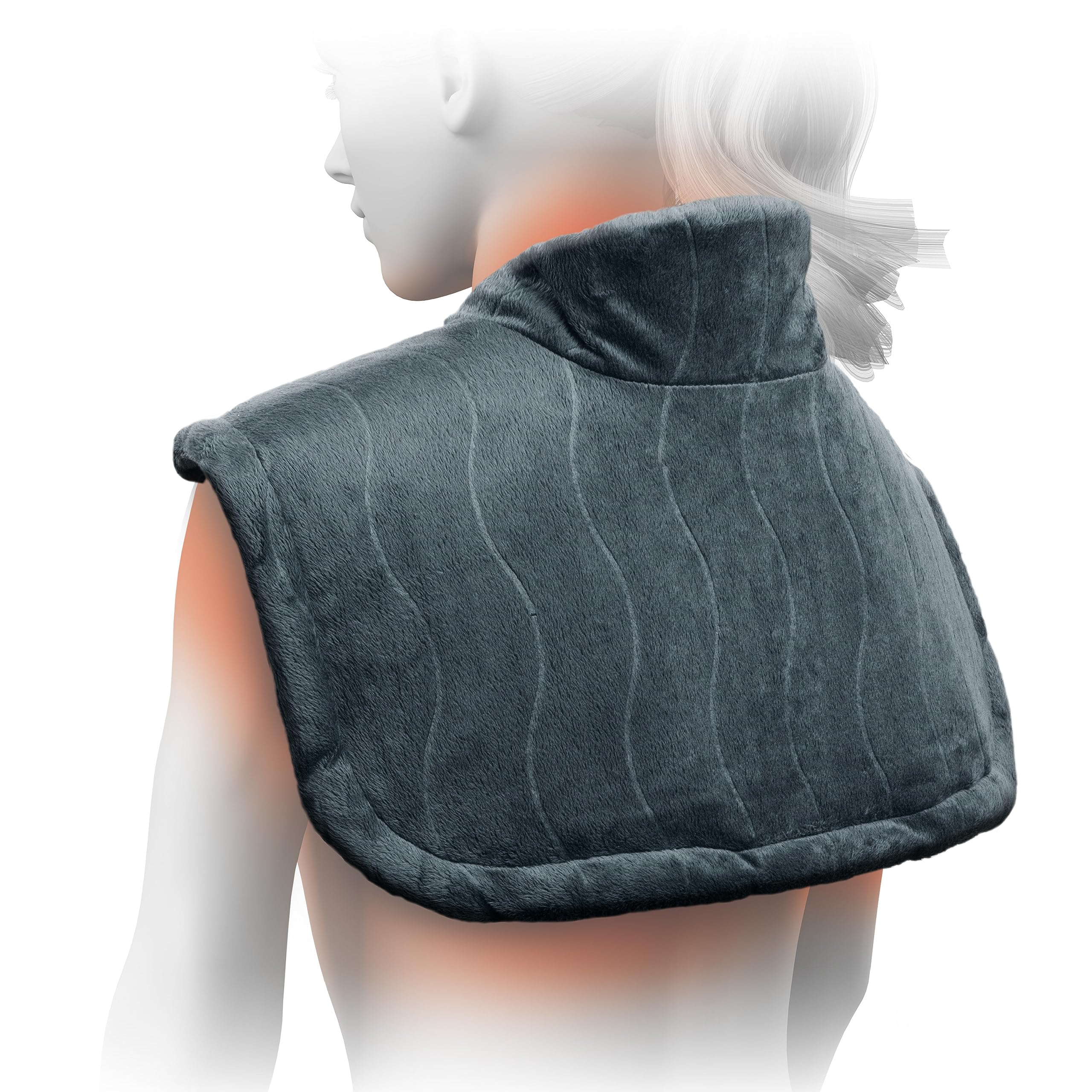 Pure Enrichment PureRelief Pro neck-shoulder pad ready for use