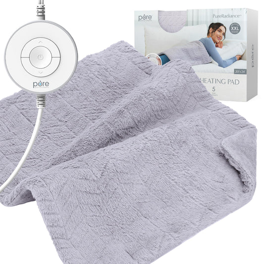 Pure Enrichment PureRadiance amethyst dusk pattern provides luxurious warmth