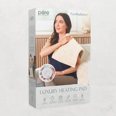 Detachable controller and machine washable cover simplify cleaning and care.