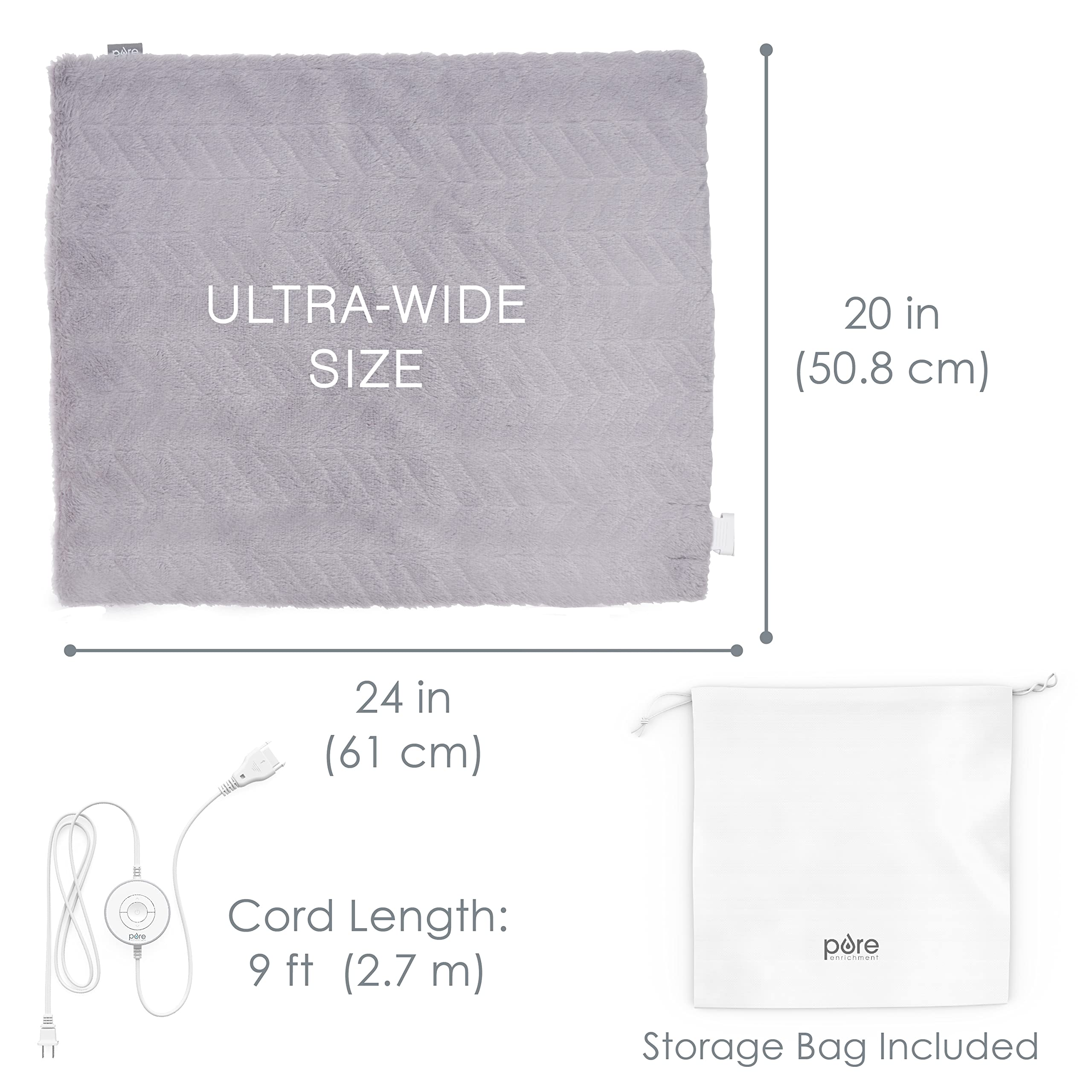 Pure Enrichment PureRadiance machine washable material for easy care