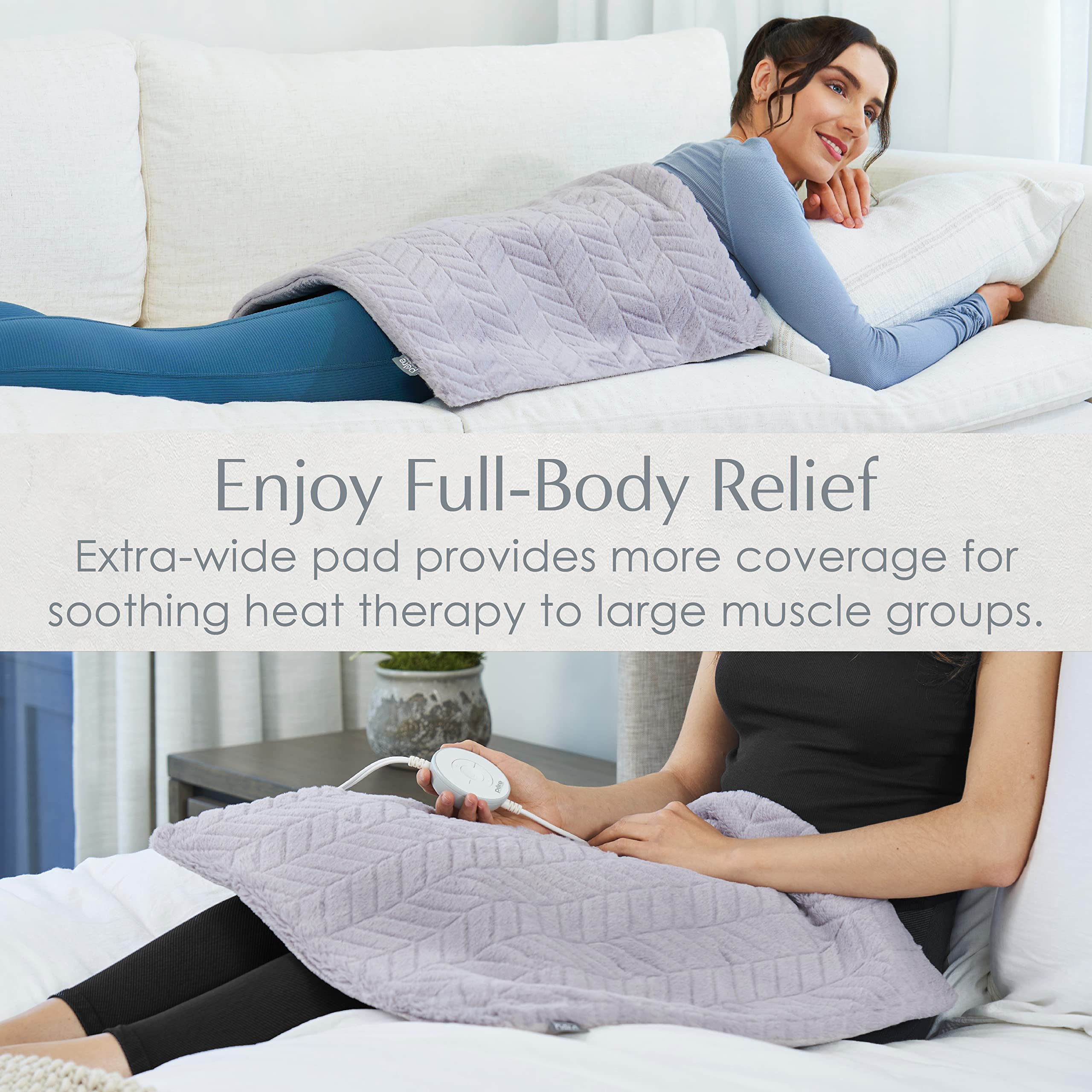 Pure Enrichment PureRadiance micromink fabric offers soft premium feel