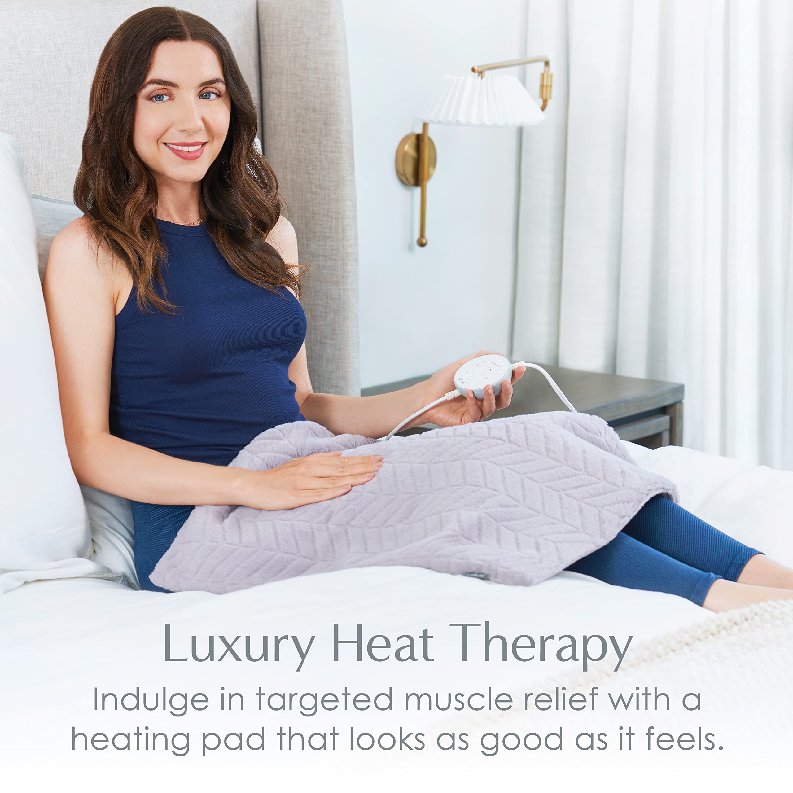 Pure Enrichment PureRadiance ultrawide controller fits hand for instant heat
