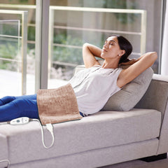 Pure Enrichment PureRelief Deluxe supports moist or dry heat for deeper relief.