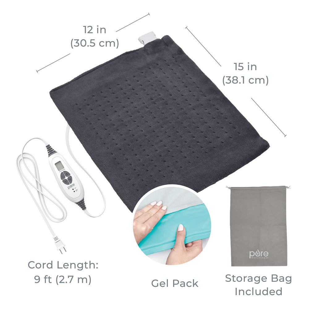 Gel pack supports versatile hot and cold therapy sessions.