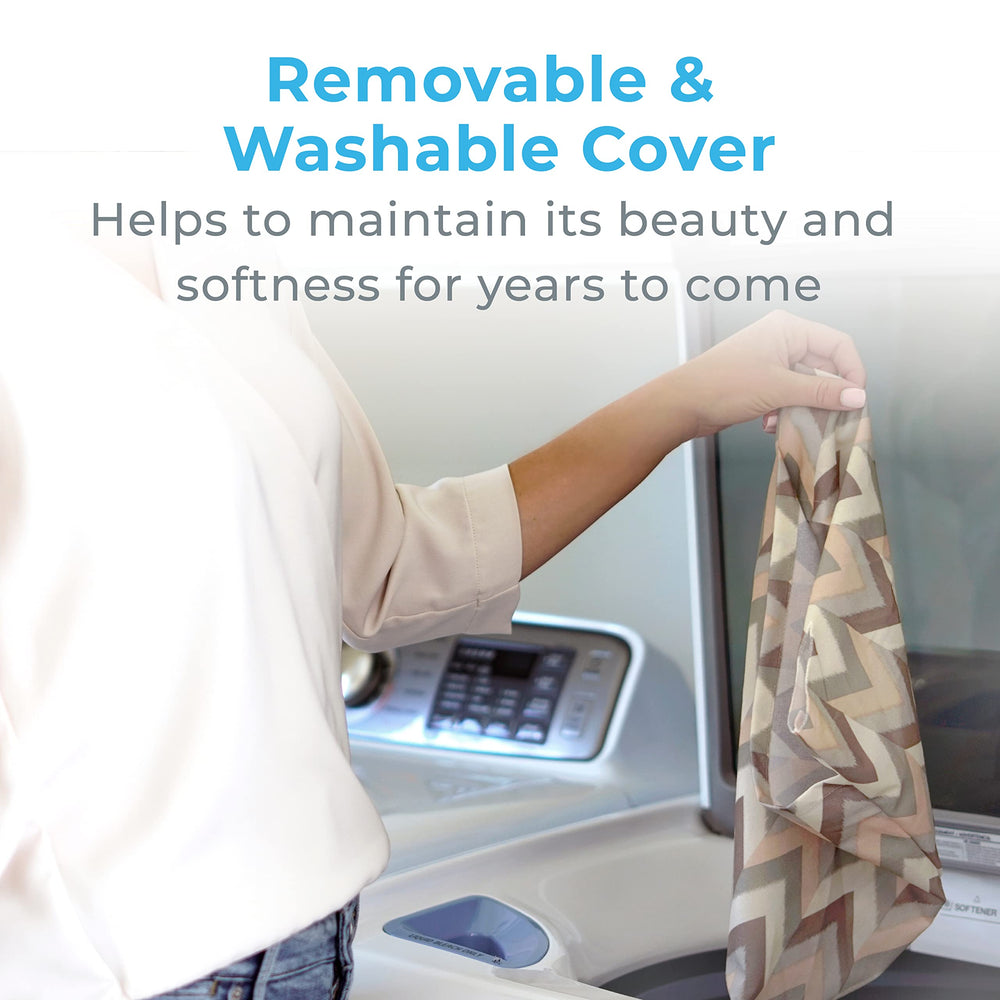 Long 9-foot cord on PureRelief Express allows flexible placement while relaxing.