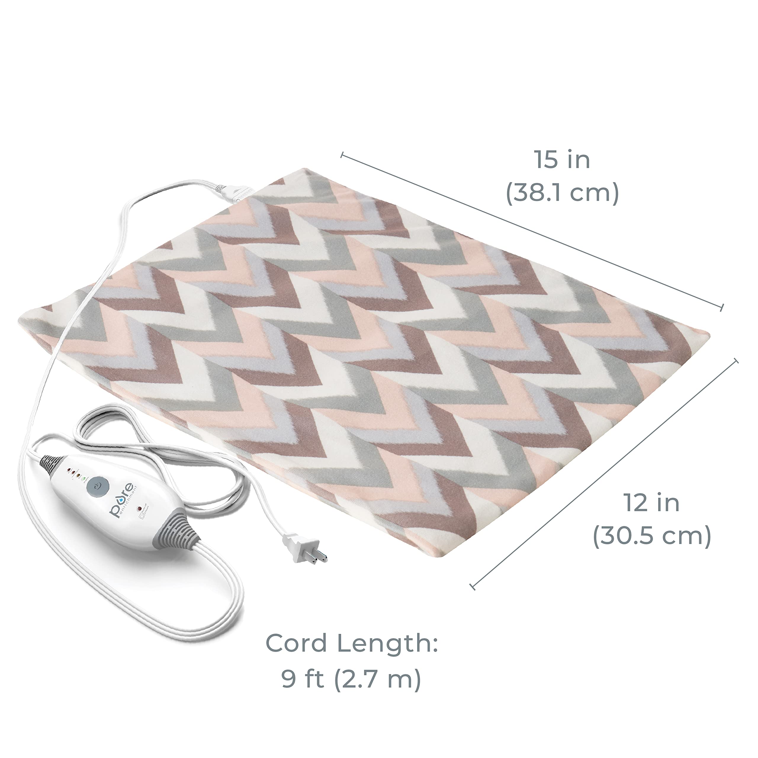Removable washable cover for PureRelief Express keeps cleaning simple.
