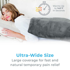 Pure Enrichment PureRelief with InstaHeat technology heats quickly for instant warmth.