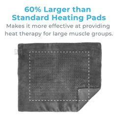 Pure Enrichment PureRelief supports moist heat therapy for deeper relaxation as needed.