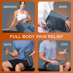 Pure Enrichment PureRelief Pro ceramic beads powering infrared warmth beneath skin.