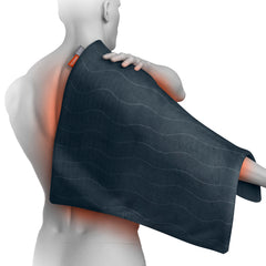 Pure Enrichment PureRelief Pro FIR pad front view for wide-area muscle relief
