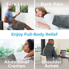 Pure Enrichment PureRelief six-heat settings dial offers customizable comfort.