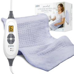 Pure Enrichment PureRelief Ultra-Wide pads large back and shoulder area for warmth.