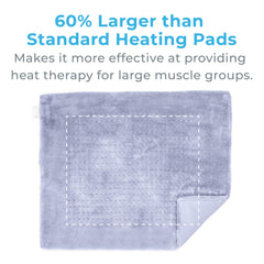Pure Enrichment PureRelief Ultra-Wide on shoulders using dry heat therapy.