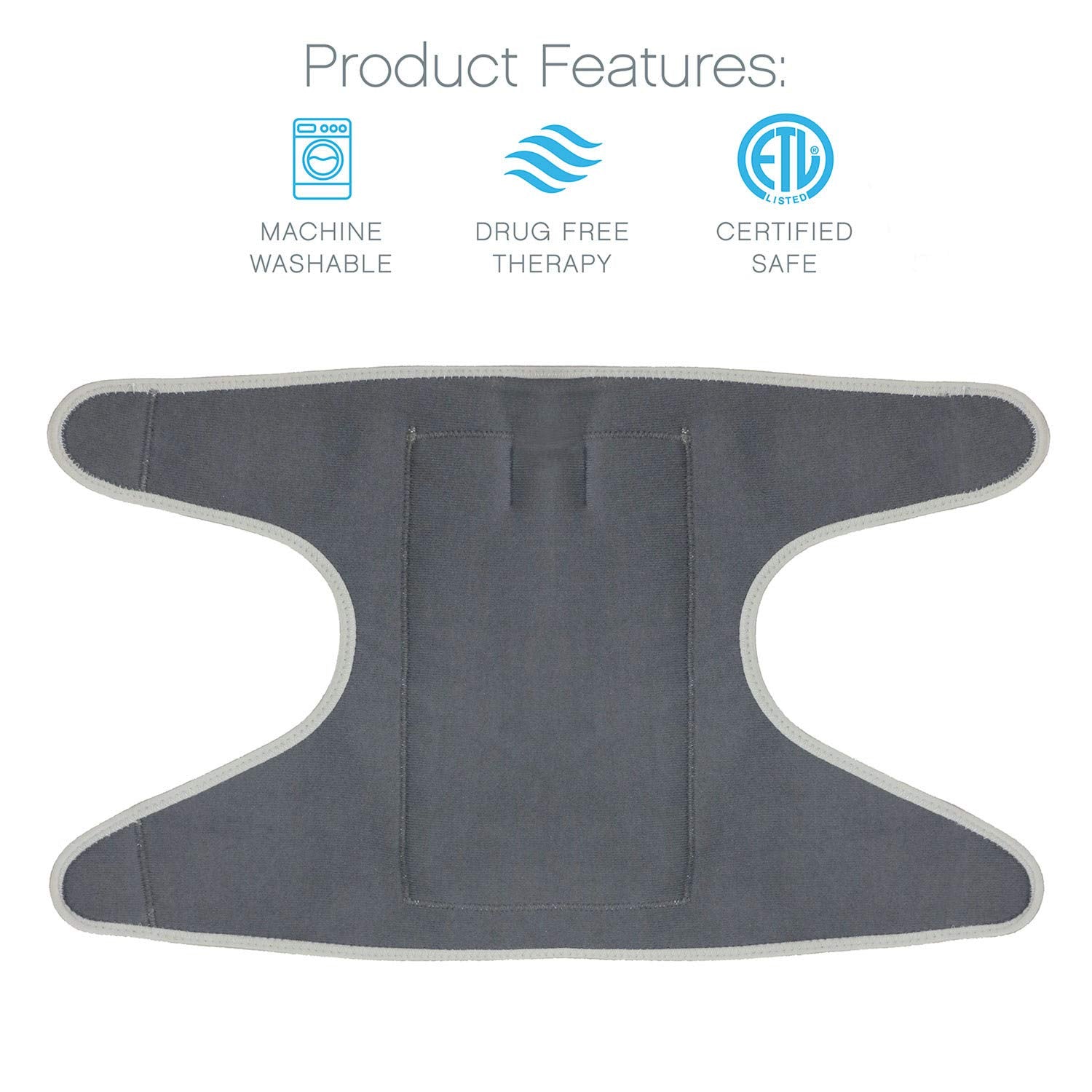 Pure Enrichment PureRelief universal arm wrap provides adjustable warmth along the arm