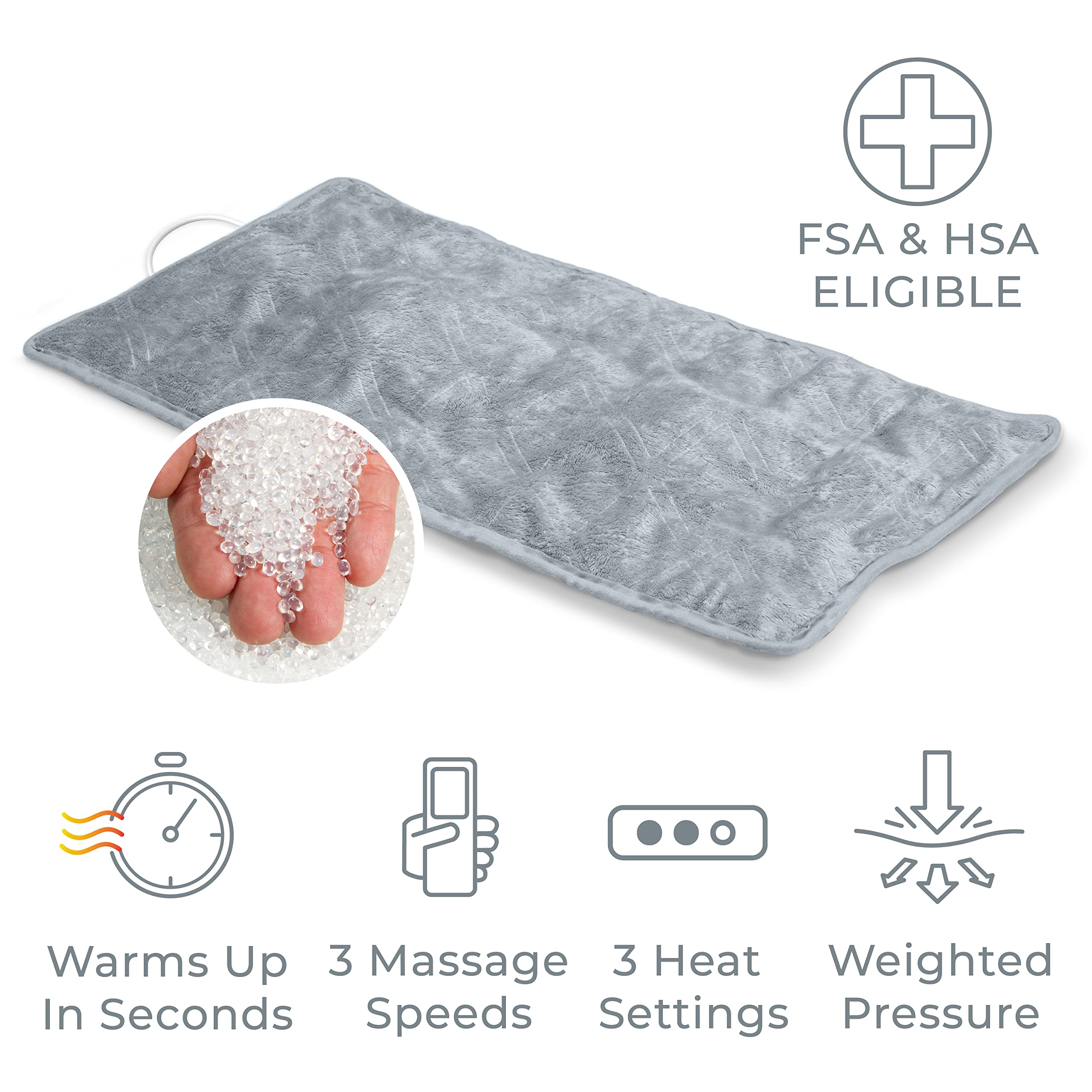 Pure Enrichment WeightedWarmth moisture-ready heat application guidance