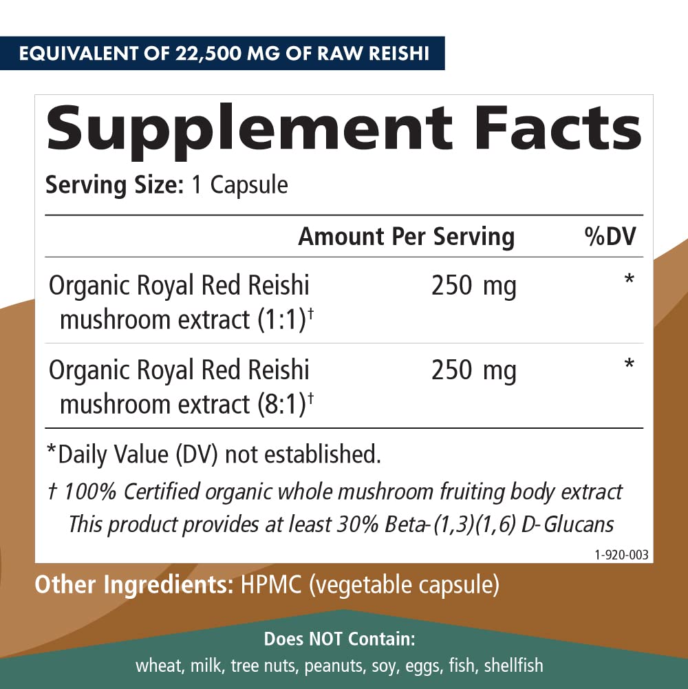 Pure Essence Labs MyPure Reishi 4X made in USA with quality control.