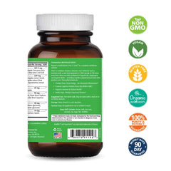 One n Only bottle label close-up highlights vitamins, minerals, and 7500mg of whole foods.