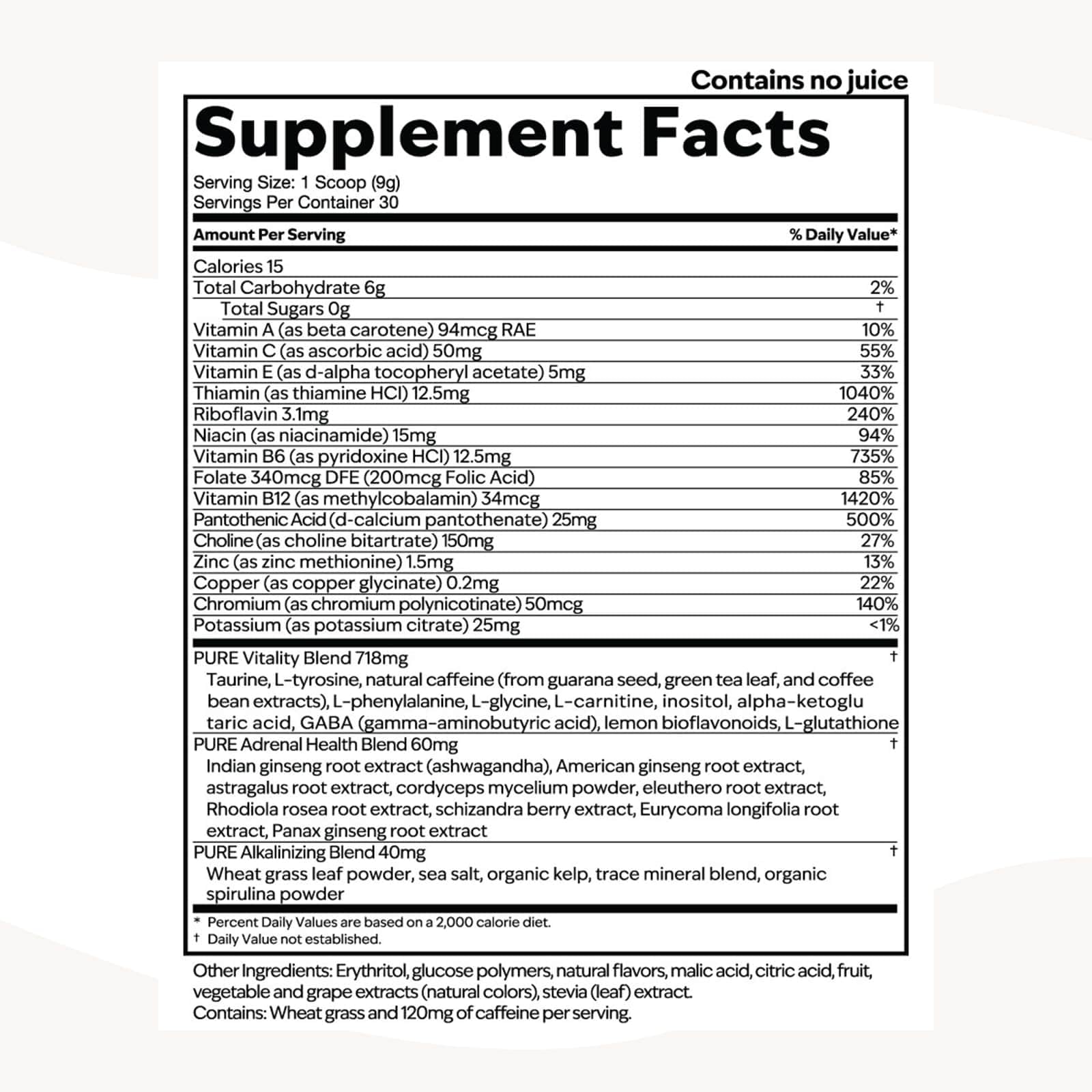PURE Focus Energy berry flavour invites a flavorful daily boost