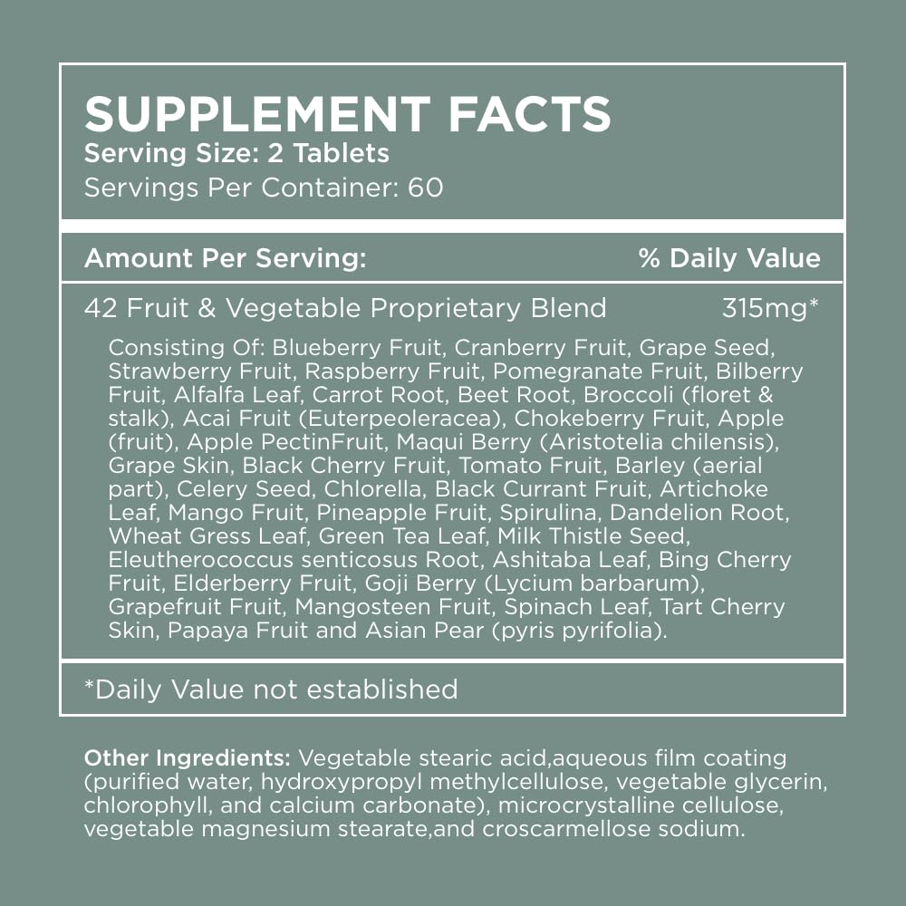 Pure for Men bottle open with tablets suggesting convenient two-tablet daily dose.