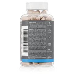Pure for Men Stay Ready Fiber capsules closeup highlight vegan extra-strength fiber for regularity
