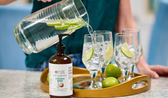 Zero calories and no artificial sweeteners in Pure Inventions Coconut Water Infusion Drops.