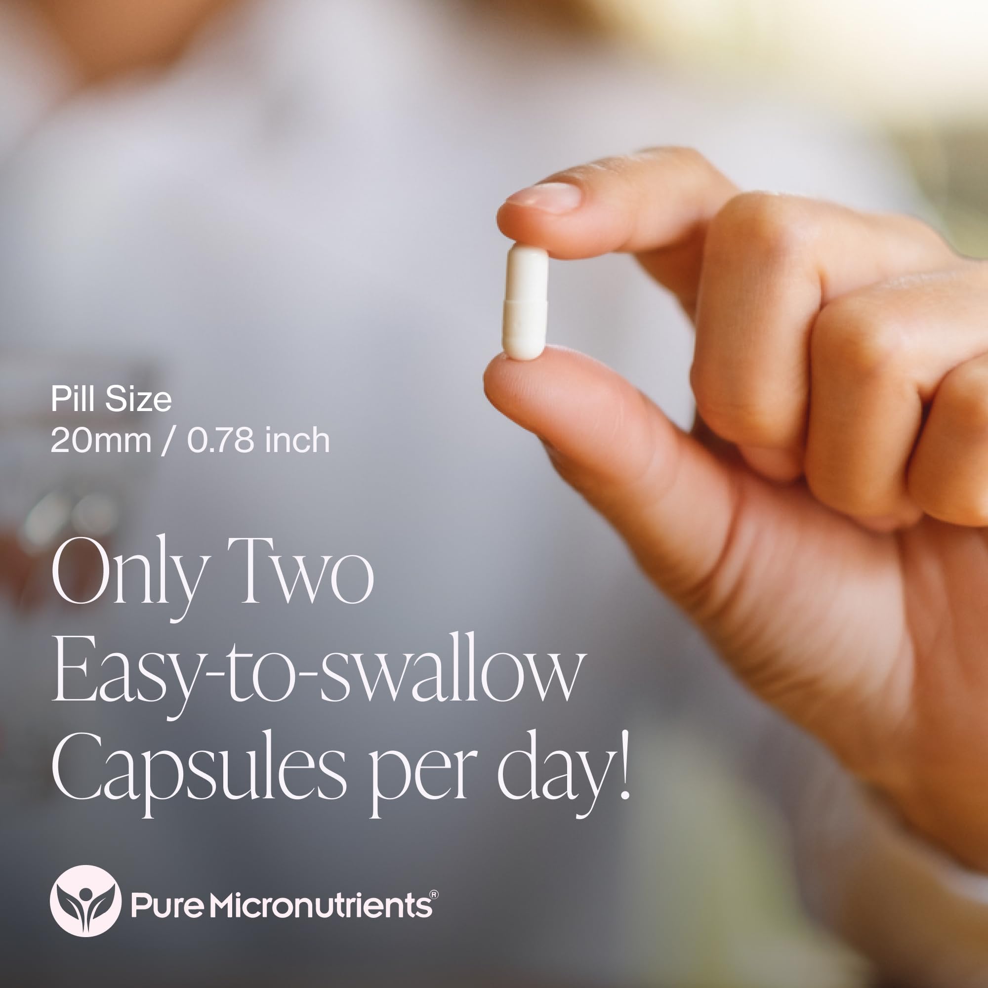 Pure Micronutrients packaging with third-party testing for purity and quality.