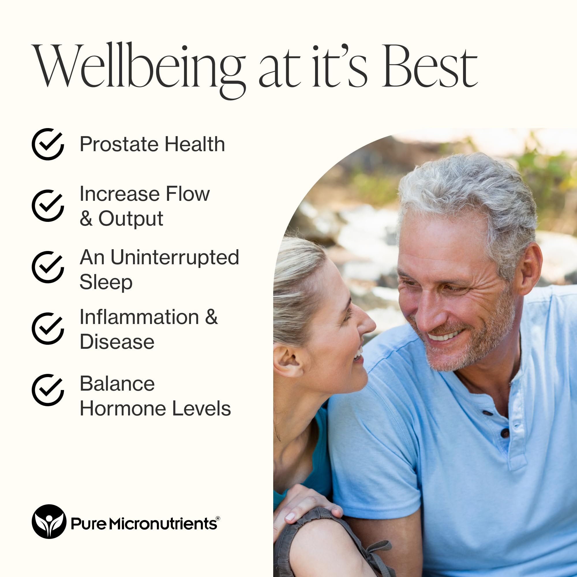 Pure Micronutrients Prostate Health capsules closeup easy-to-take daily use