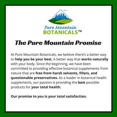 Pure Mountain Botanicals travel-friendly bottle supports on-the-go routines.
