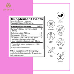 Product packaging on white background highlighting vegan and non-GMO claims.