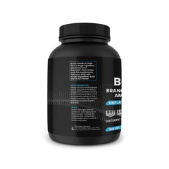 Pure Original Ingredients BCAA powder label close-up