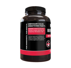Pure Original Ingredients Berberine capsules label highlights no fillers.