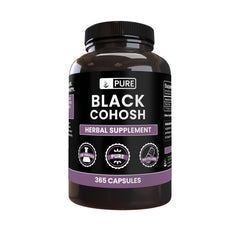 Pure Original Ingredients Black Cohosh capsules bottle with pure single-ingredient formula