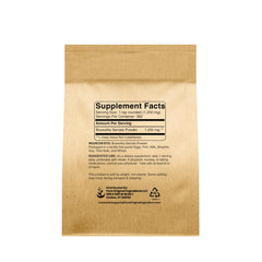 Closeup of Pure Original Boswellia Serrata powder highlighting undiluted quality