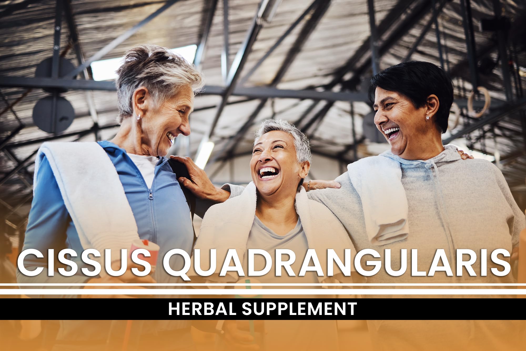 Pure Original Ingredients Cissus Quadrangularis capsules held in hand illustrating easy swallowing.