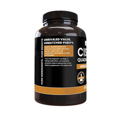 Pure Original Ingredients Cissus Quadrangularis label highlights no fillers and lab-verified quality.