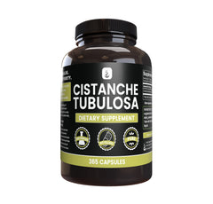 Pure Original Ingredients Cistanche Tubulosa capsules in a bottle for daily use