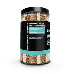 Pure Original Ingredients Cordyceps label closeup showing purity and US packaging origin
