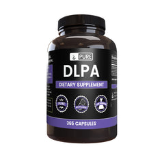 Pure Original Ingredients DLPA capsules bottle front showing pure single-ingredient formula for daily use.