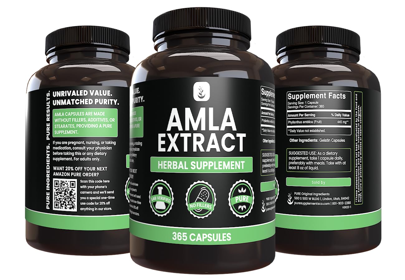 Pure Original Ingredients lab-verified seal on packaging.