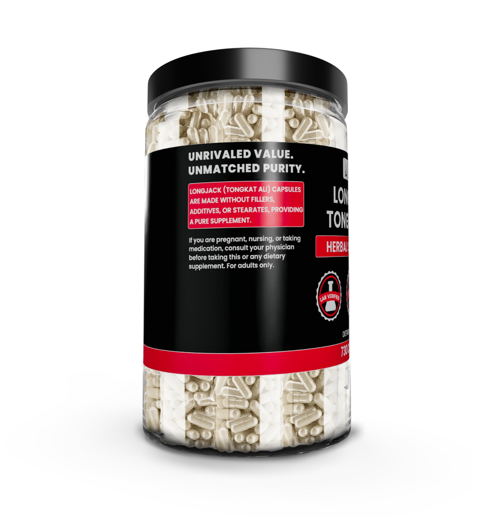Pure Original Ingredients Longjack packaging in Utah signals quality