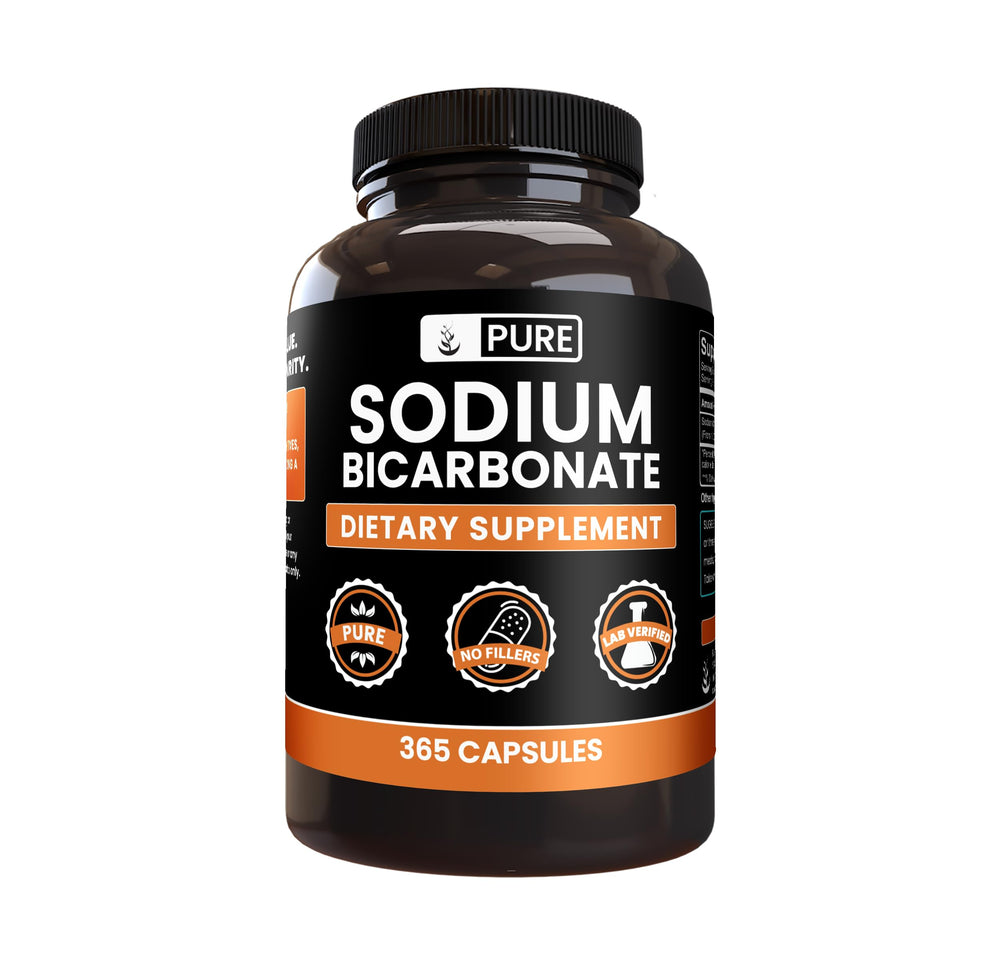 Pure Original Ingredients sodium bicarbonate capsules for a pure, convenient daily dose.