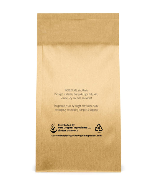 Pure Original Ingredients zinc oxide non-nano bottle for precise blends