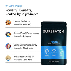 Gluten-free Pure Patch Focus supports sensitive eaters with a vegan formula.