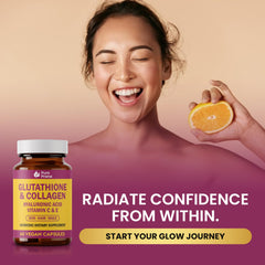 Pure Prana vitamins C & E support skin health.