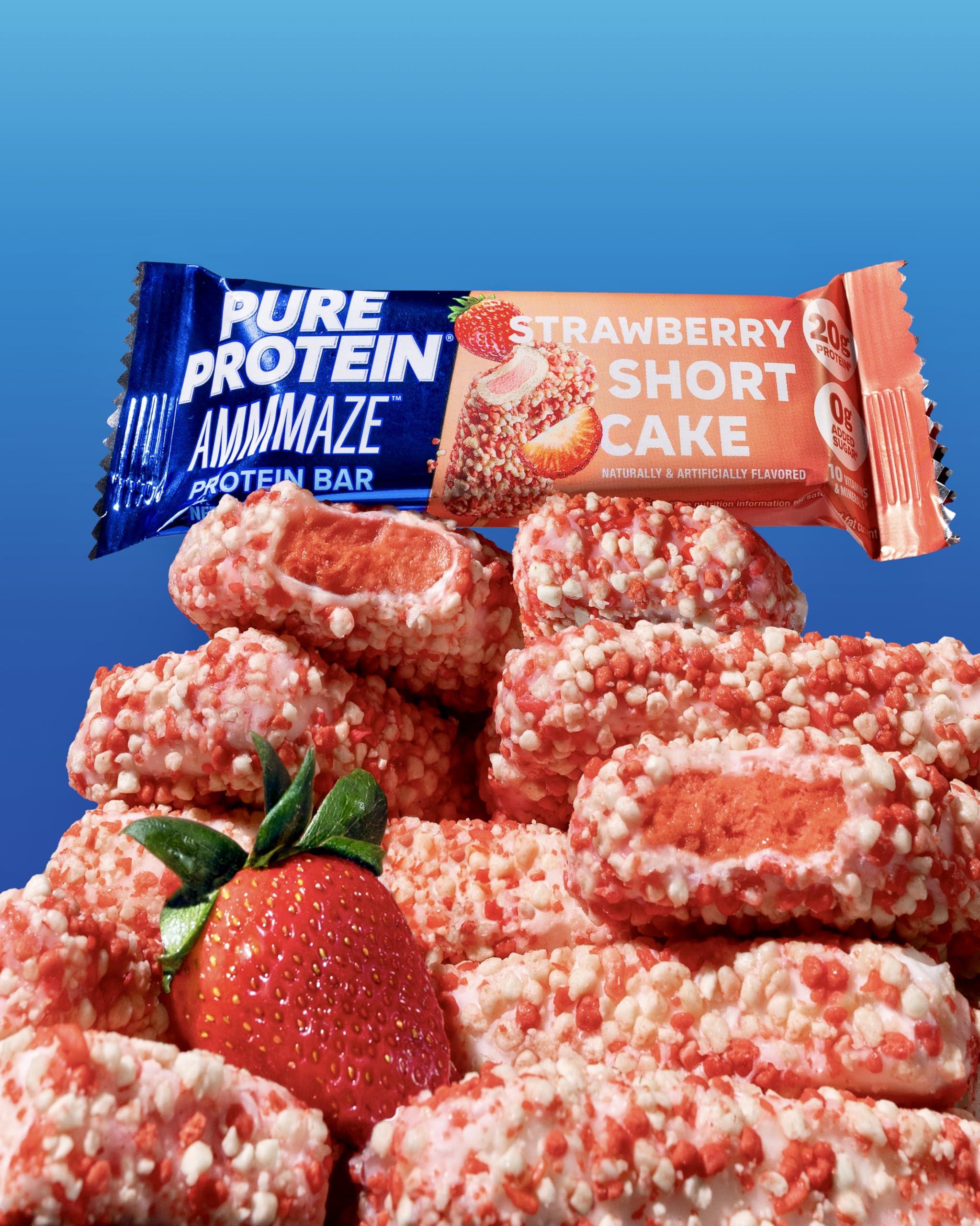 Pure Protein AMMMAZE healthy snack scenario for quick, tasty fueling