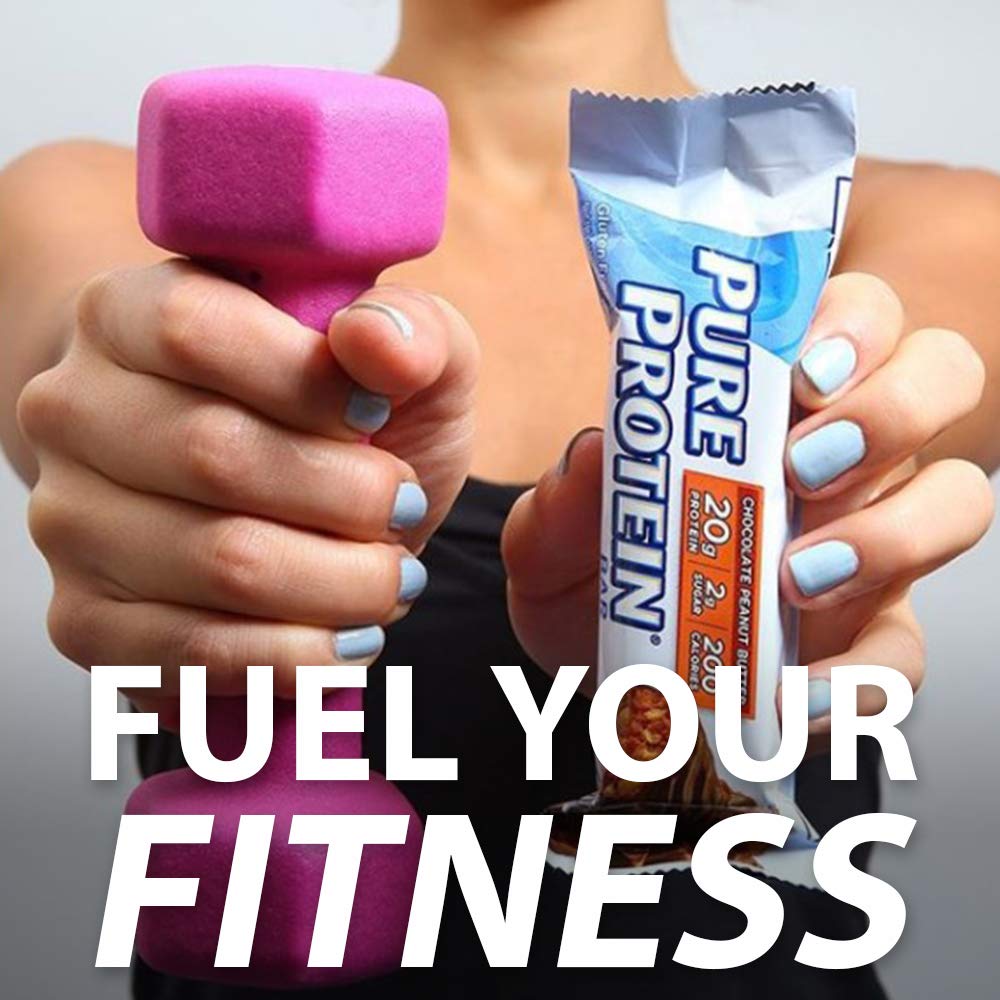 Pure Protein Bars gluten-free ingredients label suitable for gluten-free diets.