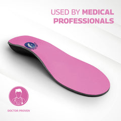 Pure Stride Bold orthotics heel cushion absorbs impact during wear