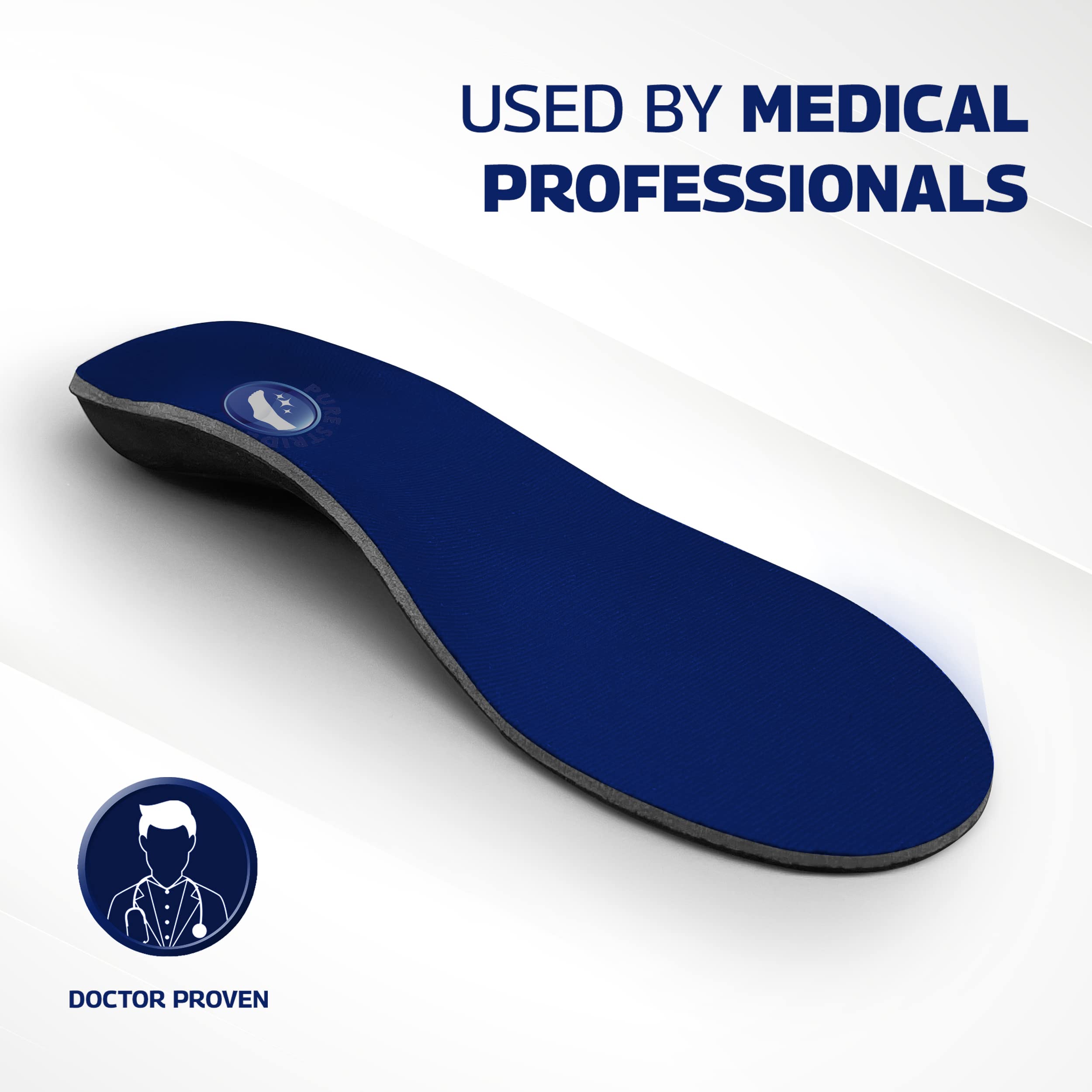 Pure Stride Bold inside-view shows full-length arch and metatarsal support