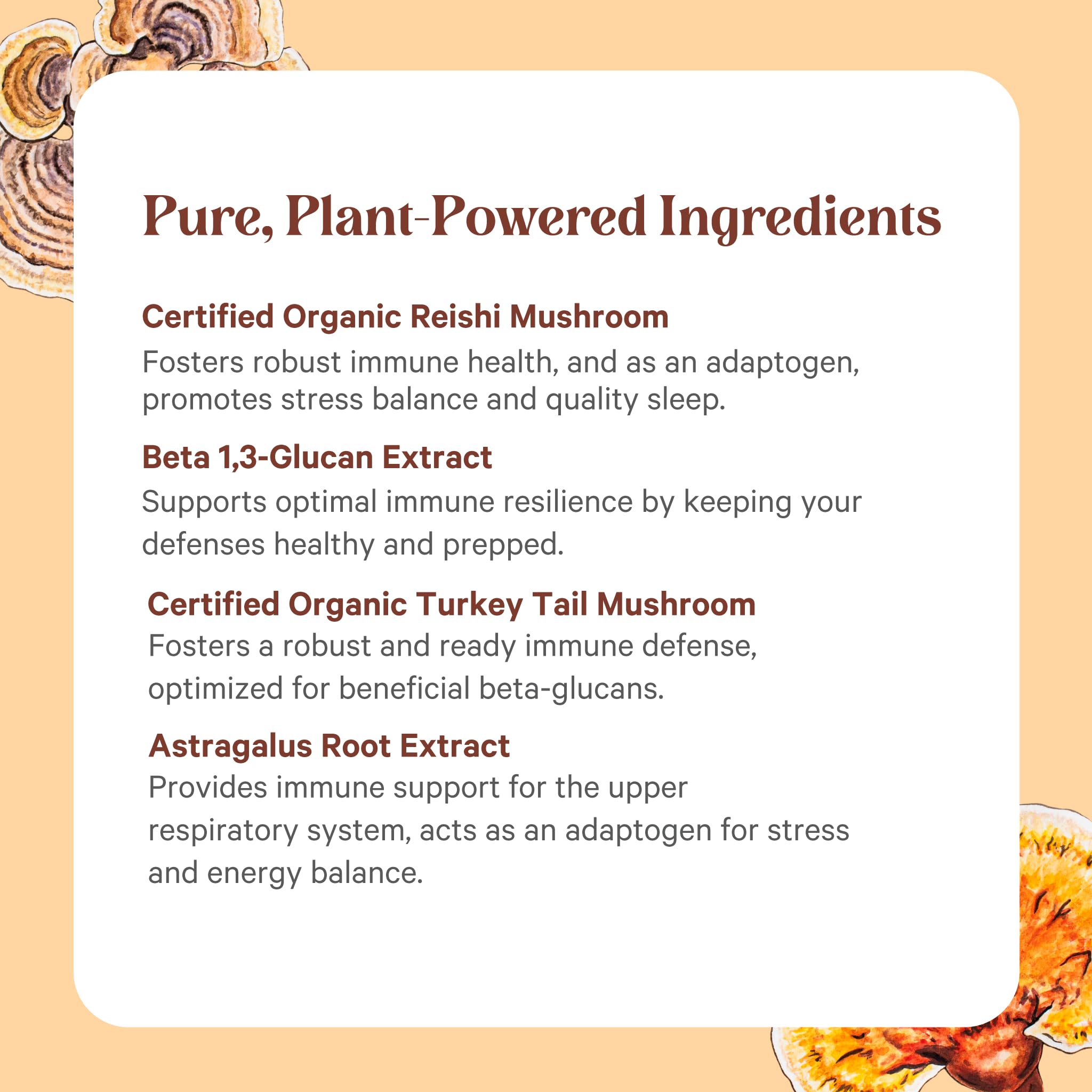 Pure Synergy beta-glucan and algae blend supports immune-related activity
