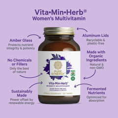 PURE SYNERGY organic herbs and extracts showcase plant-based formulation